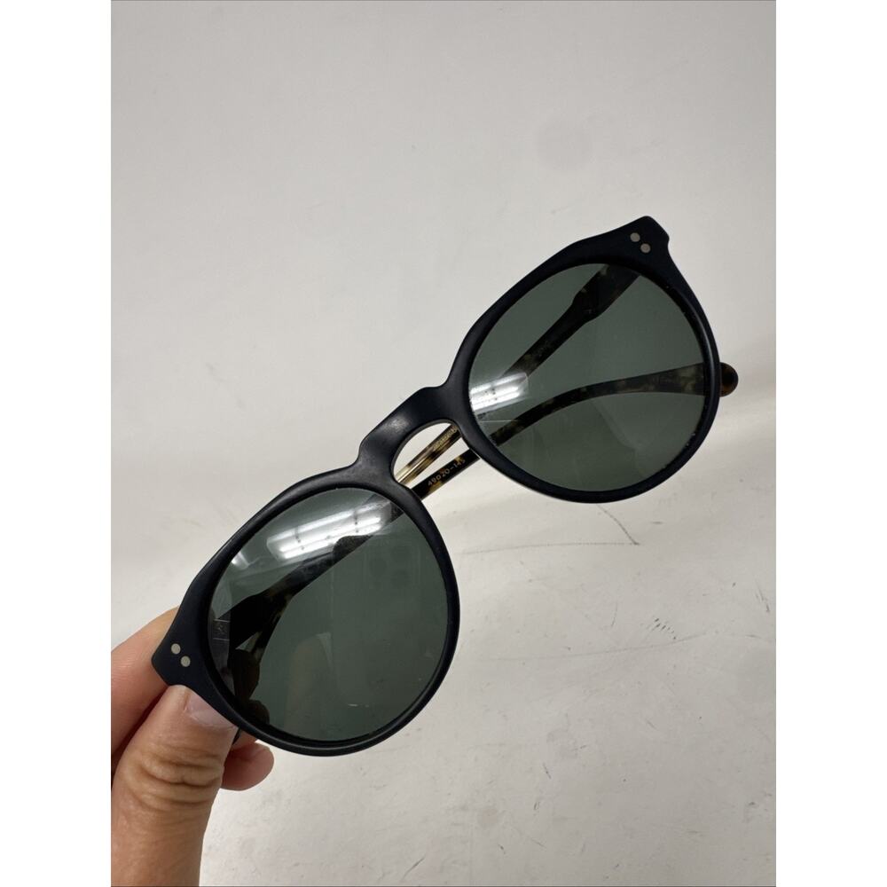 Raen Remmy 49 Sunglasses Matte Black Brindle Tortoise Polarized Lens Rare